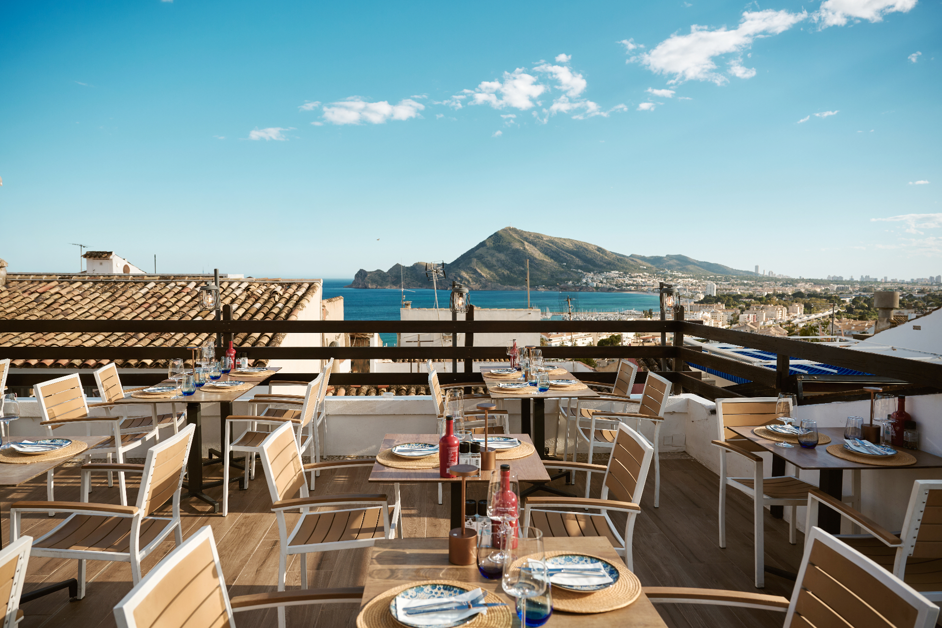 Vistas de Altea desde la terraza